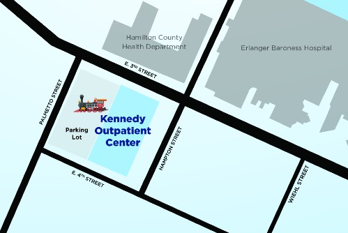 Kennedy Outpatient Center map